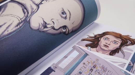 Z komiksu Svatá Barbora