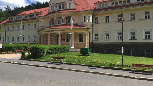 Centrum Agricola je nejstarší lázeňskou budovou ve městě