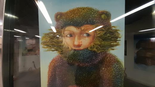 Výstava malířky Klary Sedlo v Galerii Mega