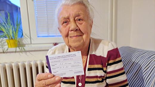 Věra Čánová - celý rok jsme natáčeli pohled na pandemii očima 84leté důchodkyně