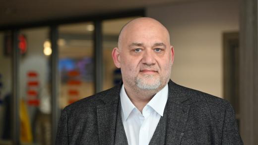 Petr Baierl, historik ze Západočeské univerzity a předseda Vysokoškolského odborového svazu