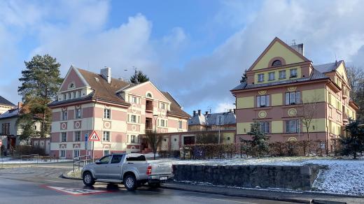 Rondokubistické činžovní domy jako nová městská čtvrt