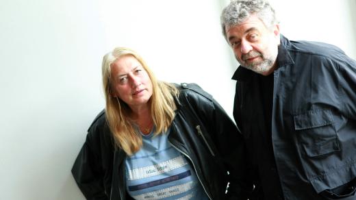 Zuzana Michnová a Oskar Petr ze skupiny Marsyas