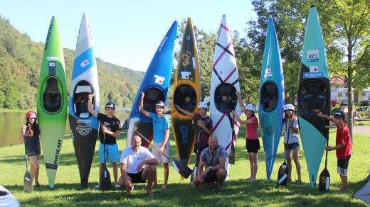 Dvojčata Tomáš a Jaromír Indruchovi, hvězdy vodního slalomu, předávají své bohaté zkušenosti dětem