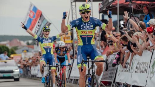 Mistr České republiky v silniční cyklistice Michael Kukrle