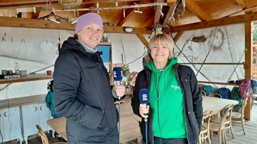 Martina Březinová (vlevo) s Ivetou Kalátovou