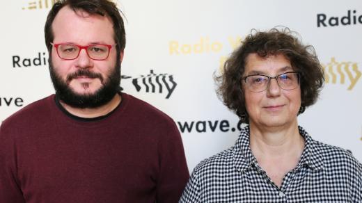 Ondřej Slačálek a Milena Bartlová