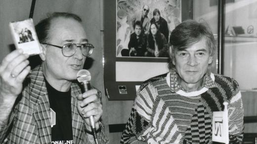 Petr Janda a Pavel Chrastina (vpravo)