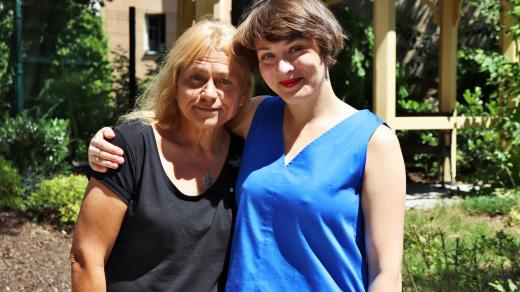 Pavla Tomicová a Sára Venclovská