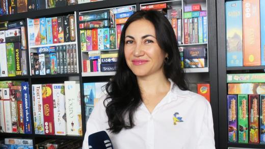Oksana Moiseniuk hostem Lady Klokočníkové v rozhlasové kavárně