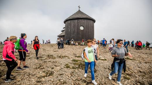 Vrchol Sněžky