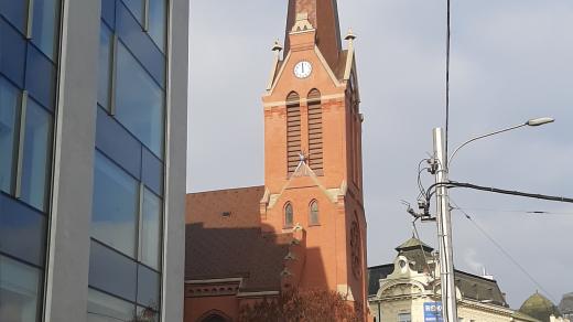 Červený kostel v Olomouci