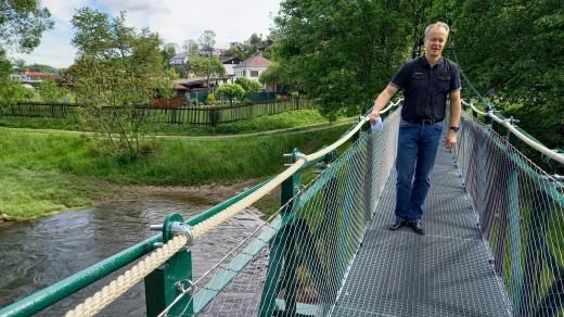 Místostarosta Hradce nad Moravicí Petr Havrlant (SNK), který za projektem stojí