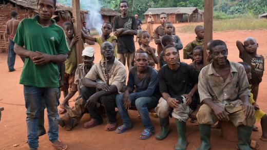 Pygmejové z kmene Baka