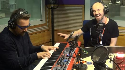 Zoltán Sallai a Igor Timko z No Name ve vysílání Dvojky