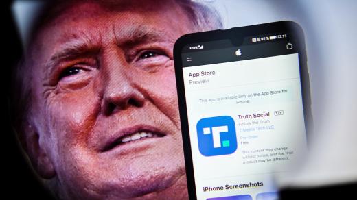 Donald Trump a Truth Social