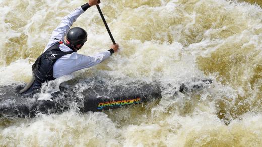 vodní slalom (ilustrační foto)