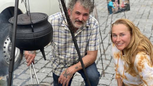 Michal Hromas a Lucie Výborná