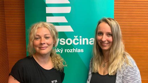Michaela Kulhánková a Martina Hrabalová