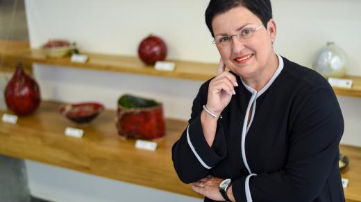 Bronislava Paučková v centru Art Rubikon