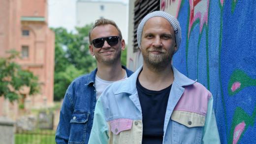 Ondřej Polák a Tomáš Polák z kapely O5 a Radeček