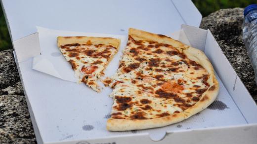 Pizza s sebou