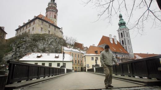 Lazebnický most Český Krumlov