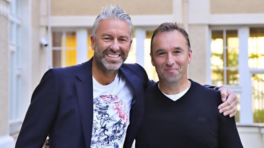 Petr Nedvěd a Milan Hnilička