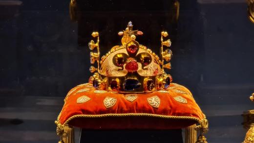 České korunovační klenoty ve svatovítské katedrále