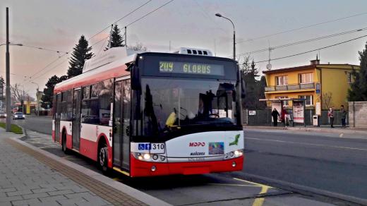 MHD v Opavě, trolejbus