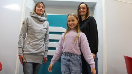 Irina Popova, Esther Kubesová a Slávka Kubesová