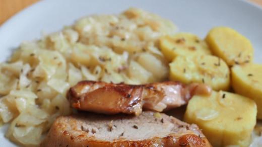 Šťavnatá vepřová pečeně