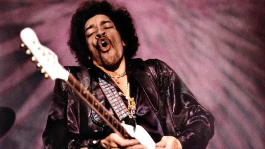 Jimi Hendrix hraje Star Spangled Banne, hudební festival Woodstock 1969