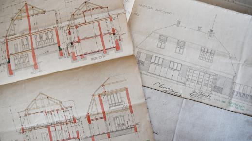 Kratochvílova vila architekta Jana Kotěry v Černošicích