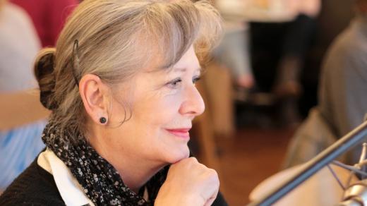 Helena Třeštíková v Radiocafé