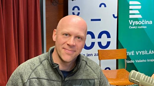 David Hynek, kynolog nadpraporčík a velitel družstva Hasičského záchranného sboru Pardubického kraje