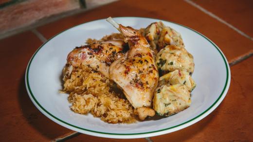 Konfitovaný králík od Hany Šimáčkové