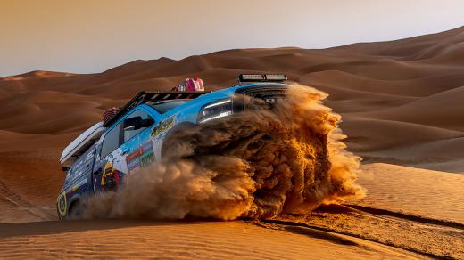 Dakar 2024 na snímcích fotografa Ondřeje Záruby