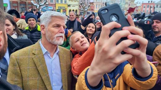 Prezident Petr Pavel v rámci své návštěvy Královéhradeckého kraje zavítal také do Broumova