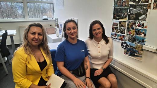 Manažerka Webasta Radka Jindřichová je s ukrajinskými kolegyněmi velmi spokojená