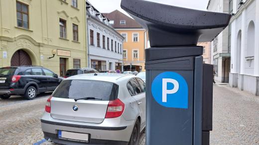 Parkování v centru Jihlavy