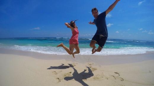 Zuzka a Zbyněk na Bali
