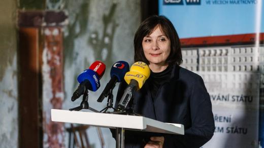 Generální ředitelka Národního památkového ústavu Naděžda Goryczková.