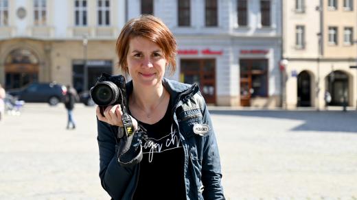 Fotografka Aďa Simperová