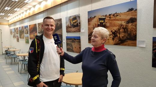 Fotograf Michal Vítovec a redaktorka Mirka Nezvalová