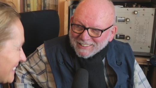 Radioamatér František Janda hostem Lucie Výborné