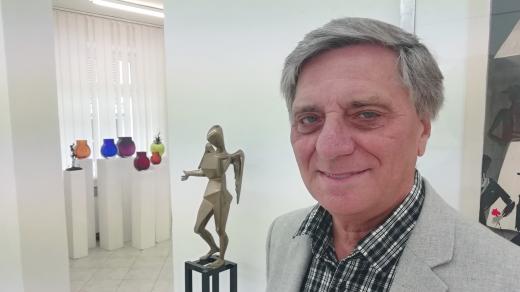 Galerista Petr Pavliňák