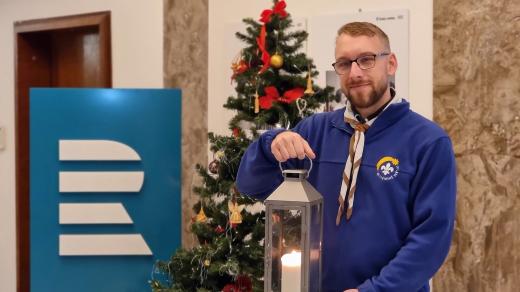 Jiří Dorazil, hlavní koordinátor betlémského světla