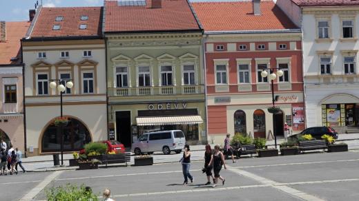 Náměstí ve Valašském Meziříčí