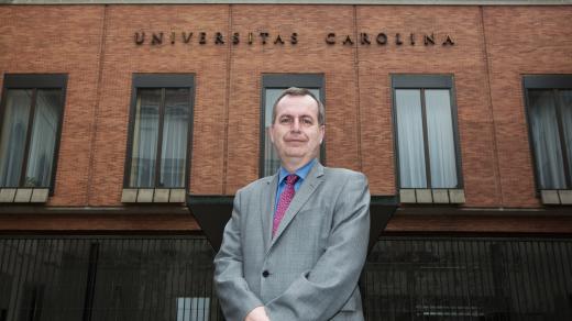 Rektor Univerzity Karlovy Tomáš Zima